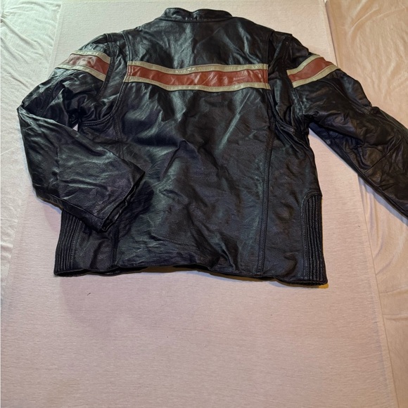 Wilson Leather Kids Jacket with Black and Brown Accents - Picture 3 of 3